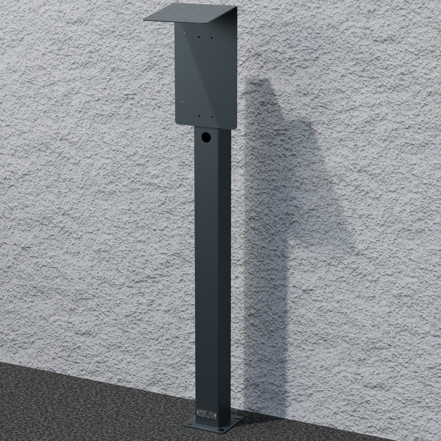 Ladesäule passend für Alfen Eve Single oder Double Pro Wallbox mit Dach | Ständer | Standfuß | Stele |
