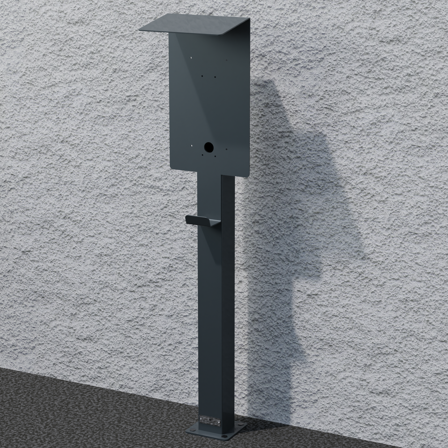Ladesäule passend für Kostal Enector Wallbox mit Dach | Ständer | Standfuß | Stele