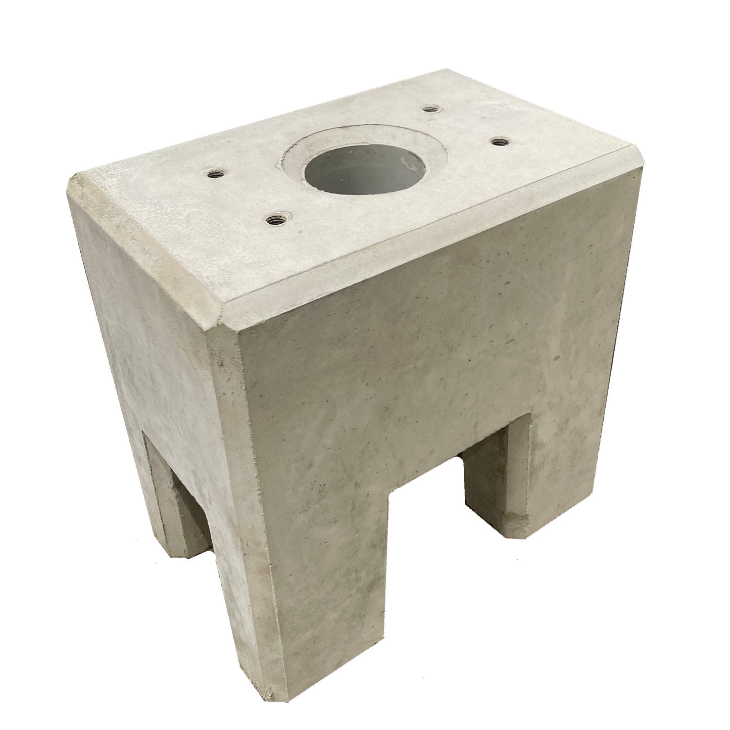Fertigfundament aus Beton speziell passend für Standfuß Mennekes Amtron 4You, 4Business