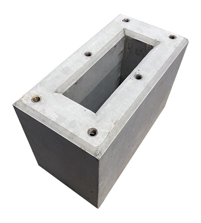 Fertigfundament speziell für KEBA Standfuß KeContact P20 / P30 / P40 Ladesäule (Keba 131813, 89735,90786,131771,131813)