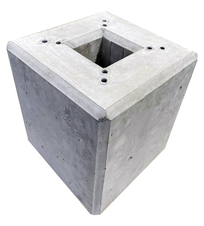 Fertigfundament aus Beton für "DIE-LADESÄULE.DE" Ladesäule, Standfuß oder Stele