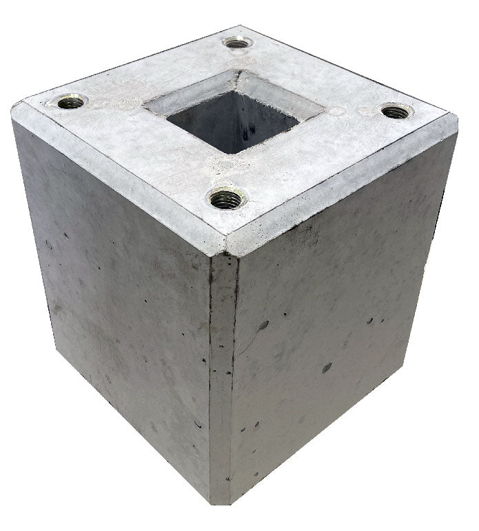 Fertigbetonfundament speziell passend für Schneider Electric Stele, Standfuß (EVA1PBS1, EVA1PBS2, EVP2PBSSG1, EVP2PBSSG2, EVP2PBSSGC, EVA1PCS2, EVP1PBSSG)