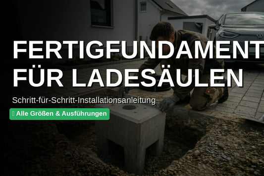 Anleitung Fertigfundament installieren