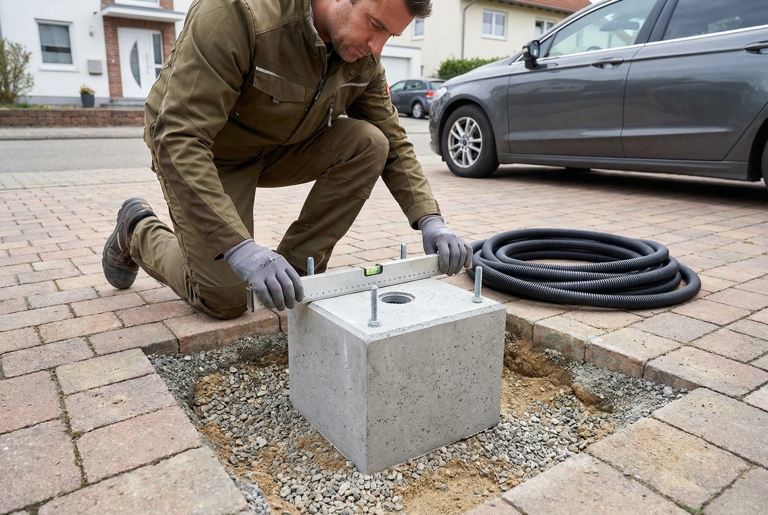 Fertigbetonfundamente