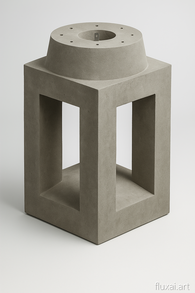 Fertigfundament für Qwello V2 Ladesäule AC