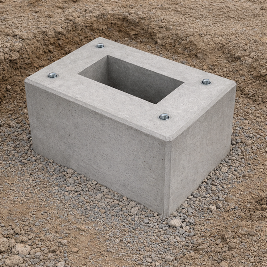 Fertigfundament speziell für ABB  - TAC Stele  - Pedestral (6AGC085684 und 6AGC085345)