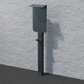 Ladesäule passend für Etrel INCH Home Wallbox mit Dach | Ständer | Standfuß | Stele | Base