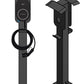 Doppel Ladesäule passend für 2x go-e PRO Wallbox mit Dach und Kabelhaken | Ständer | Standfuß | Stele | Base