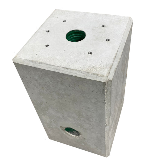 Fertigfundament XL (101 Kg) aus Beton für "DIE-LADESÄULE.DE" Ladesäule, Standfuß oder Stele