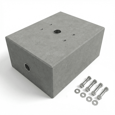 Fertigfundament für Hager Witty Park 2 Ladesäule