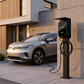 Ladesäule passend für Elli Charger 2 / Pro 2 /  Audi, Skoda, VW, Seat, Cupra Wallbox  mit Dach | Ständer | Standfuß | Stele