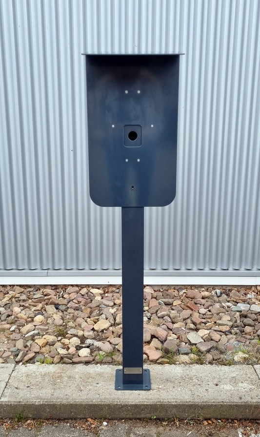 Ladesäule passend für ABL EM4 Wallbox | mit Dach | Ständer | Standfuß | Stele