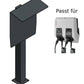 Ladesäule passend für Mennekes Amtron Professional TwinCharge Wallbox mit Dach | Ständer | Standfuß | Stele | Base