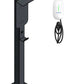 Ladesäule speziell passend für SOFAR EV11k-AC-02 Wallbox mit Dach und Kabelhaken | Ständer | Standfuß | Stele | Base