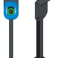 Ladesäule passend für Victron Energy EV-Ladestation NS Wallbox mit Dach | Ständer | Standfuß | Stele | Base