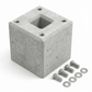 Fertigbetonfundament speziell passend für Original Easee Base 1-Way, 2-Way, 4-Way (90322)
