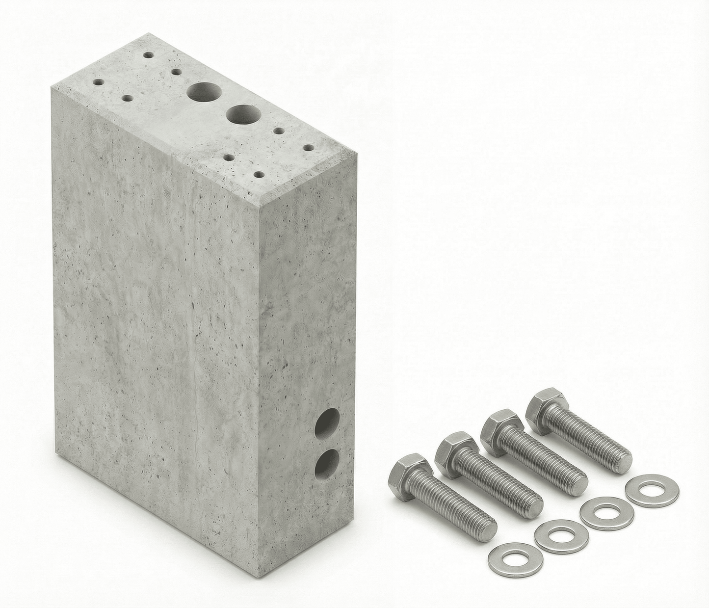 Fertigbetonfundament für ABL POLEMH1, POLEMH2, POLMH3, POLEM4 und POLEM4 Twin -