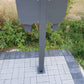 Ladesäule passend für 2 Easee Wallbox mit Dach | BESIDE | Ständer | Standfuß | Stele | Base
